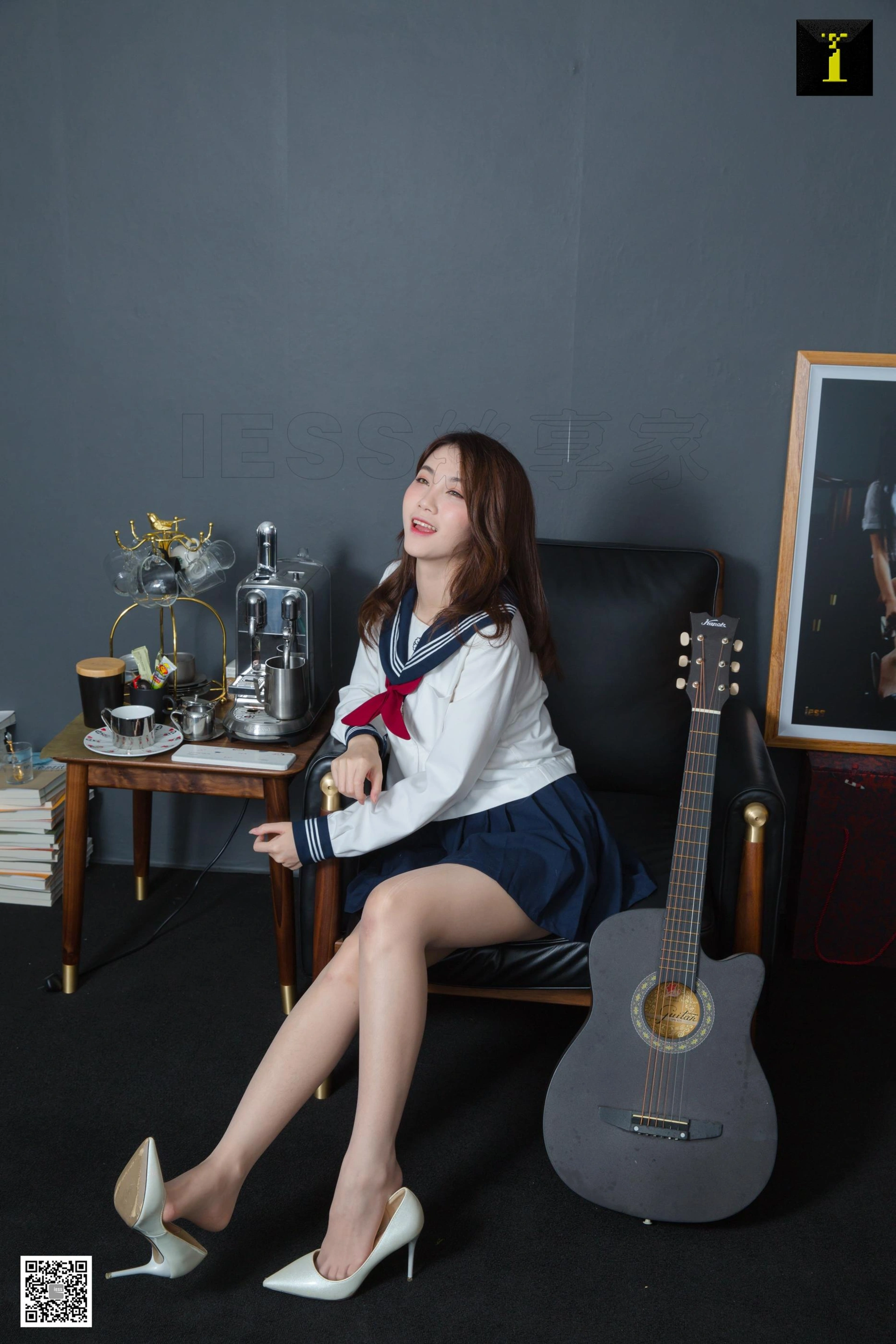 [IESS异思趣向]2019.04.29 丝享家473:梓琪JK终现梨涡 3